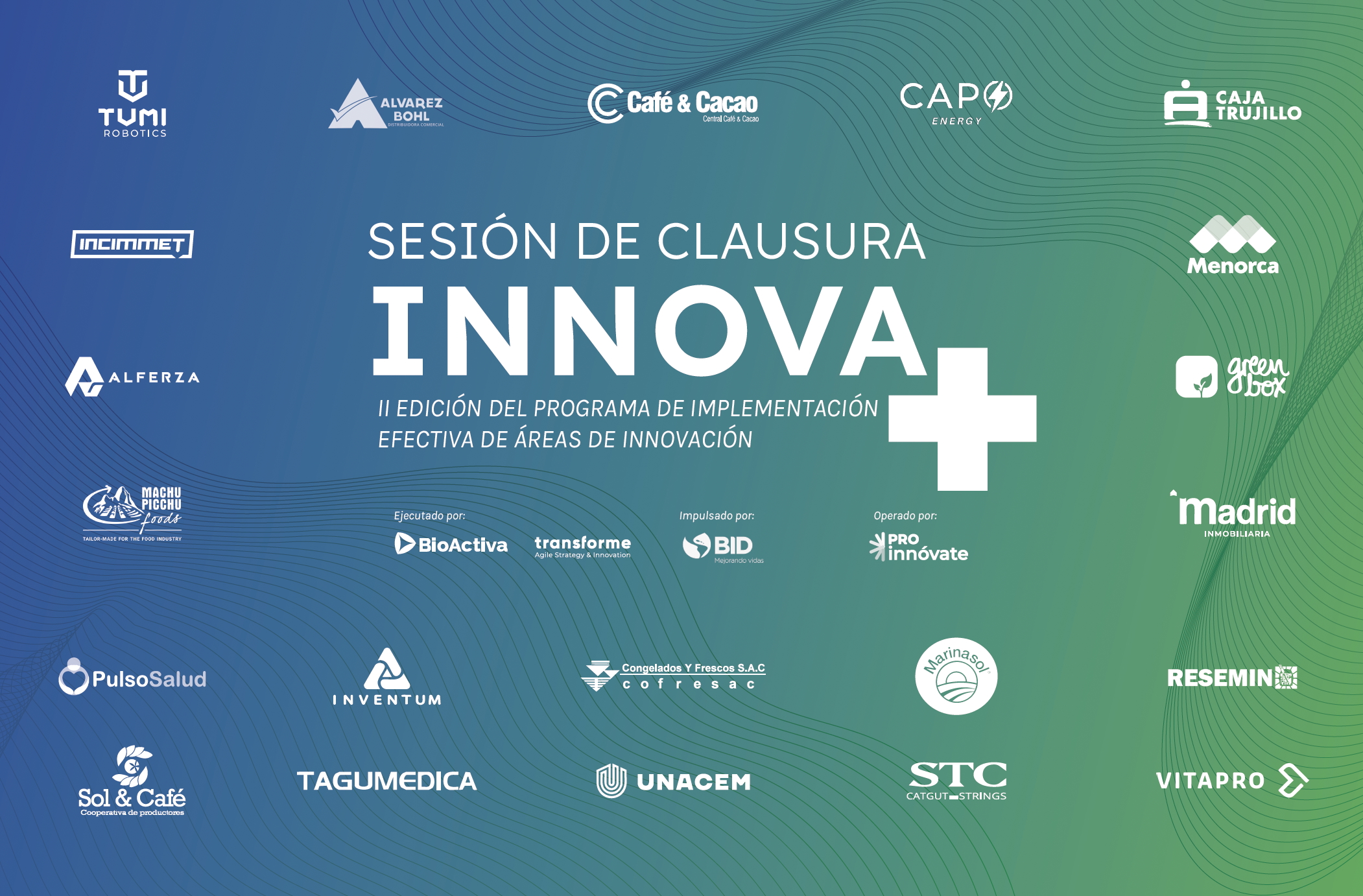 Clausura de INNOVA+ en Perú